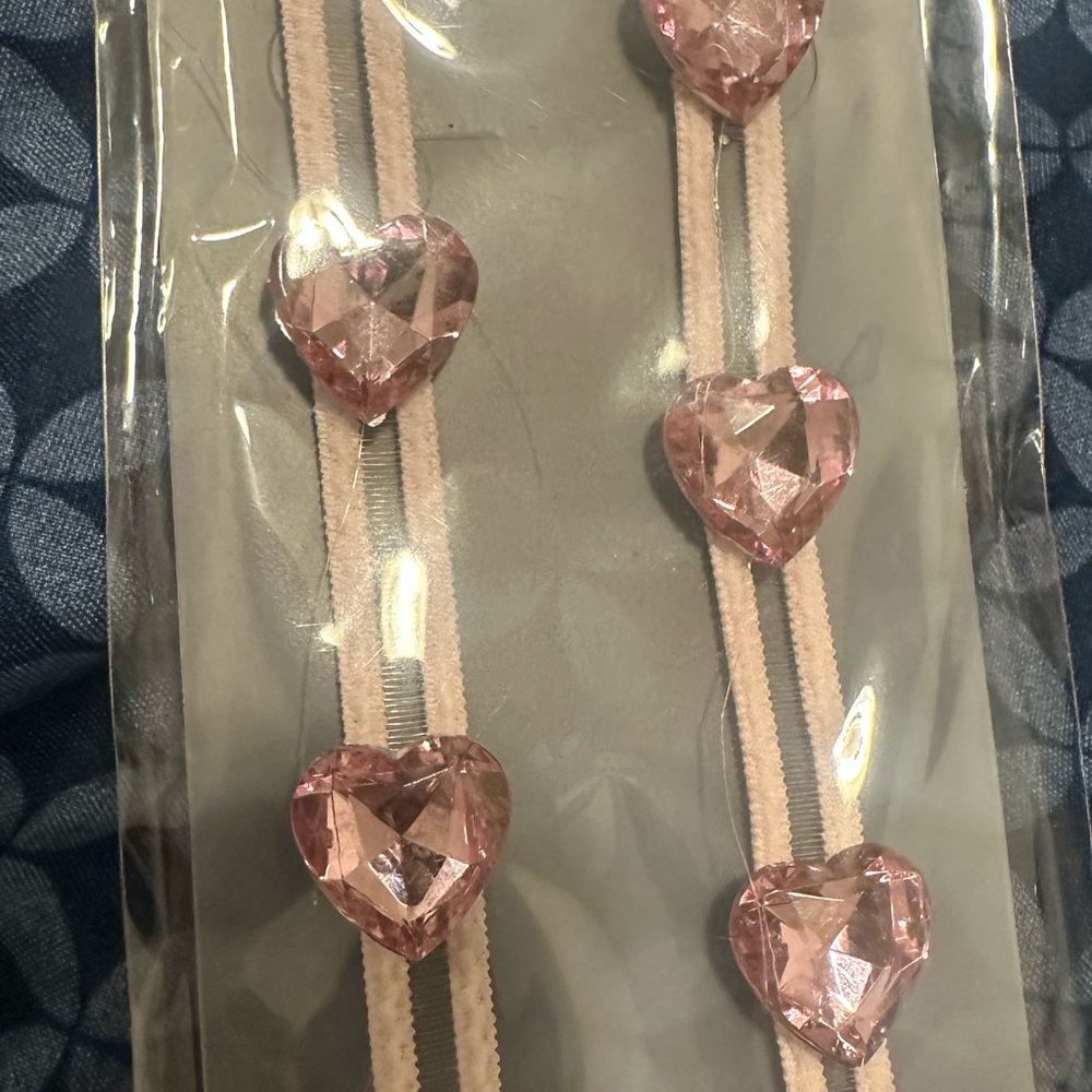 Decorative Rhinestone Replacement Bra Strap Bundle Of 10 Sets - Picture 7 of 12